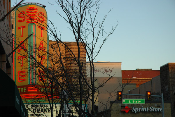 State Theater at Sunset