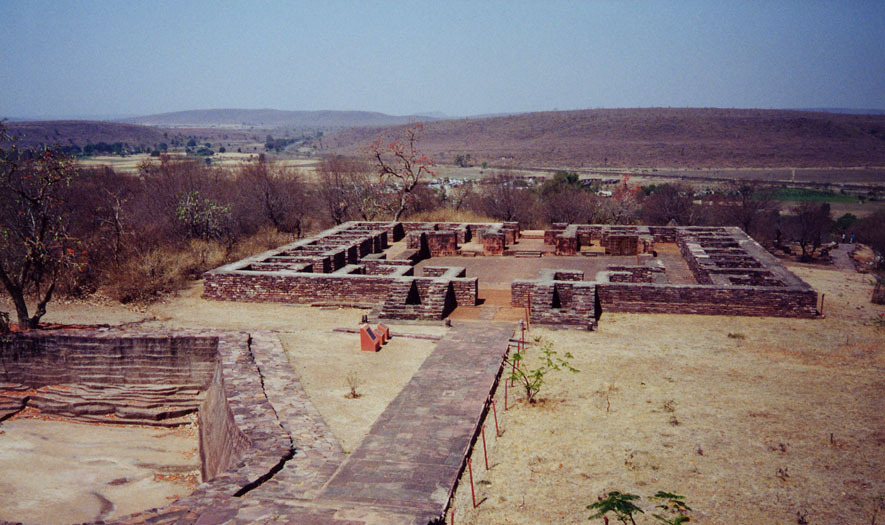 Sanchi - Monastery Ruins